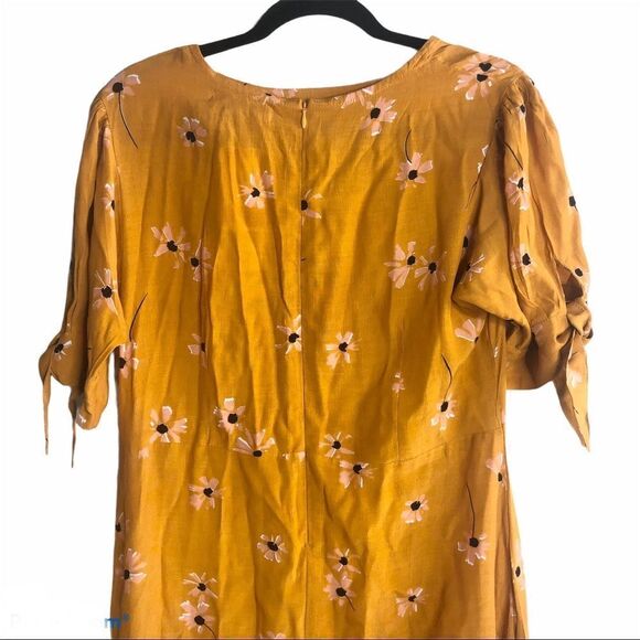 Faithfull the Brand Emilia Midi Floral Dress Size US 8/ Large - Picture 10 of 16